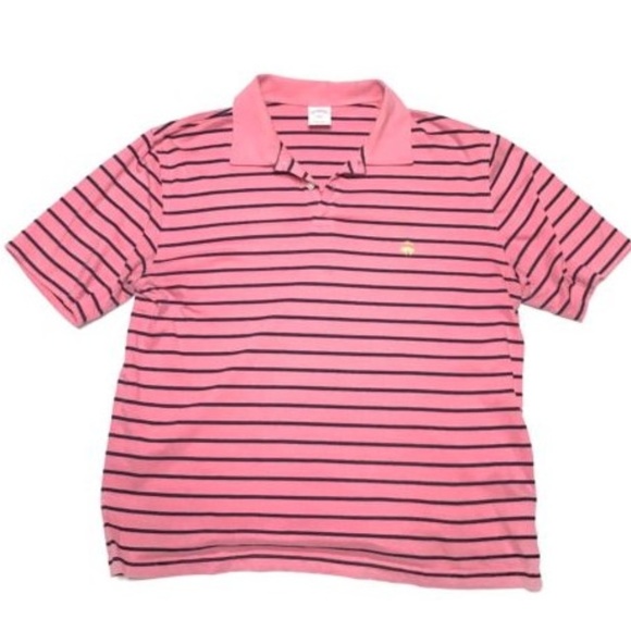 Brooks Brothers Other - ️‍♂️Brooks Brothers Men's Pink Black Polo Shirt
